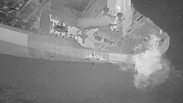 U.S. Strikes Oil Tanker Near Iran After Refusal to Comply with Orders