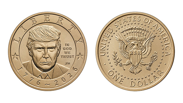 Trump Coin Commemorating US Independence to Feature His Portrait