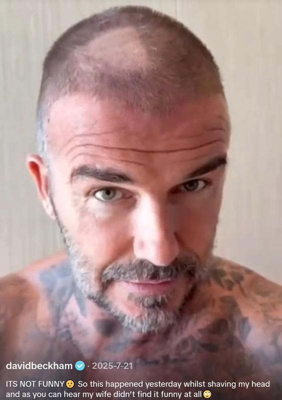 David Beckhams Hair Transformation Sparks Online Speculation