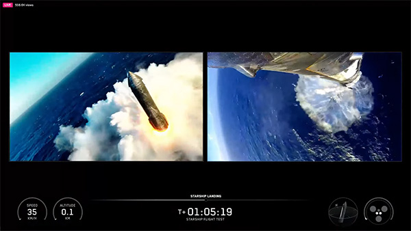 SpaceX Starship Completes Test Flight with Satellite Deployment
