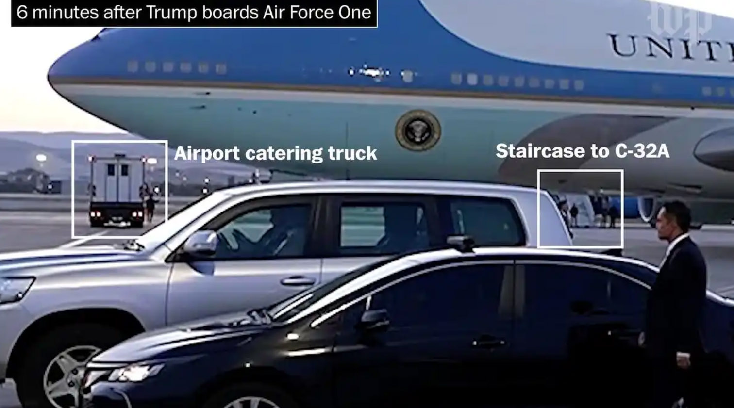 Trump Secretly Switches Flights After NATO Summit in Turkey
