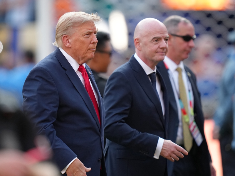 Infantino Faces Backlash, Trump Supports Him Amidst FIFA Commercialization Controversy