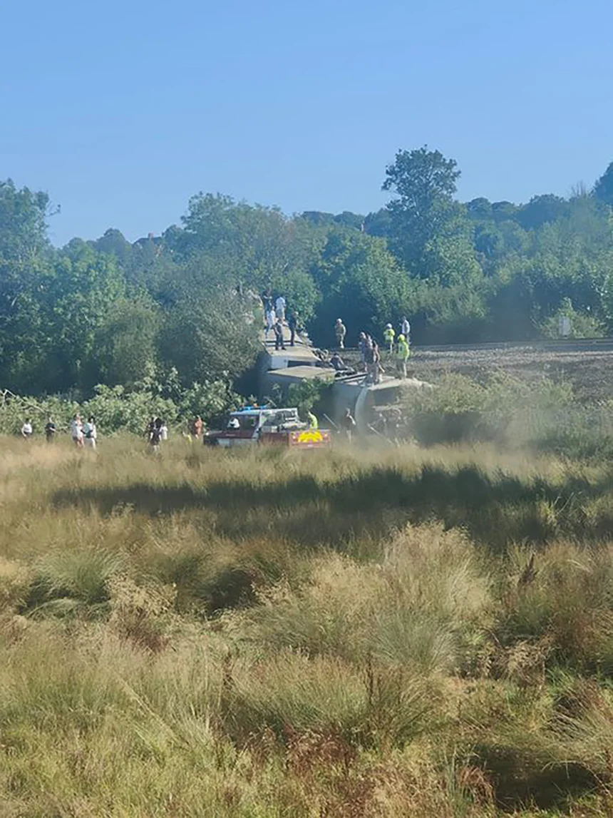 Train Derailment In East Sussex Leaves 18 Injured