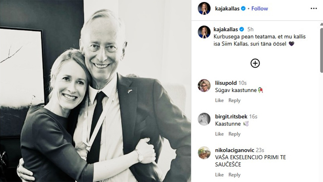 Siim Kallas, Former Estonian PM Passes Away at 77