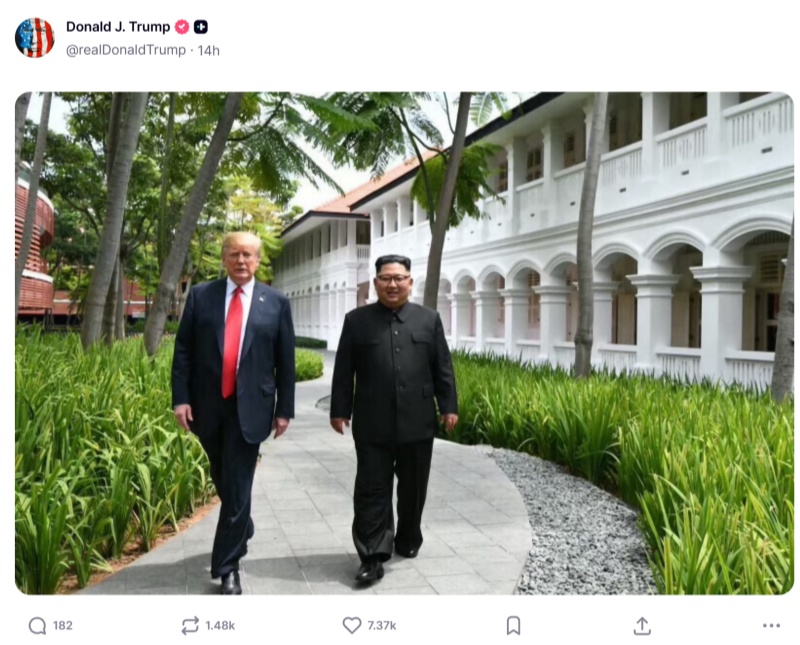 Trump Resurrects North Korea Dialogue With Photos
