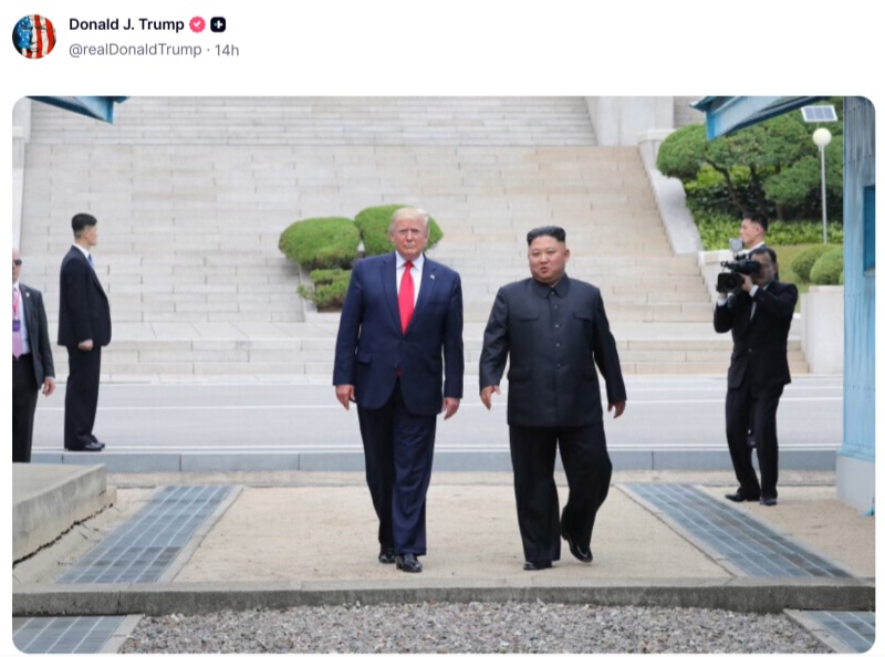 Trump Resurrects North Korea Dialogue With Photos