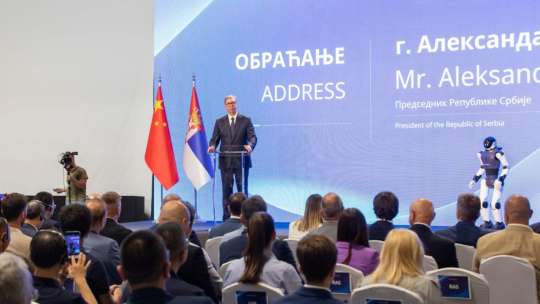 China Opens First Robot Factory in Serbia