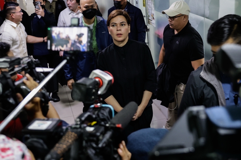 Sara Dutertes Security Concerns Amid Arrest Warrant Revoking
