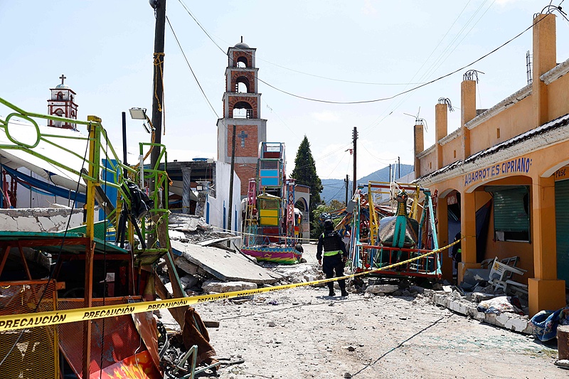Mexico Fireworks Explosion Kills at Least 10 in Church Celebration