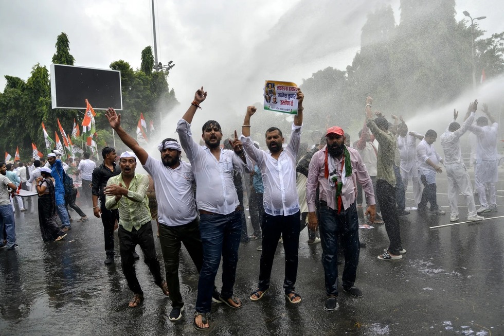 Indias Congress Protests Demand Resignation of Election Chief Amid Voter Register Controversy