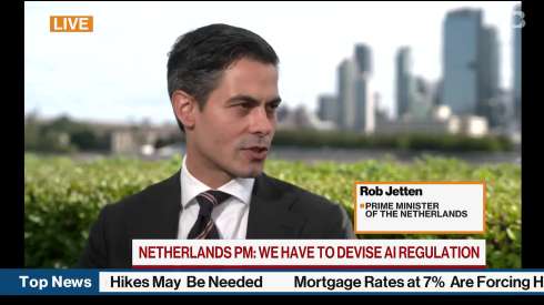 Dutch PM Yttens Presses for Chip Export Deal Amid US-China Tensions