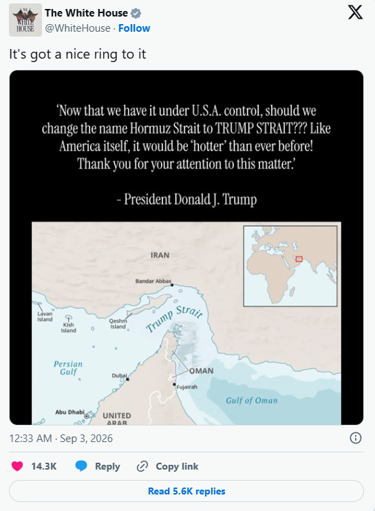 Trump Renamed Hormuz Strait: A Diplomatic Game with Geopolitical Stakes
