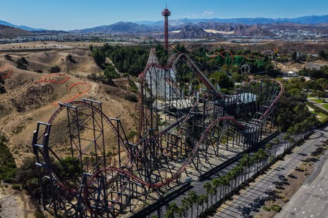 Six Flags Permanently Closures X2 Roller Coaster Due To Injury Concerns