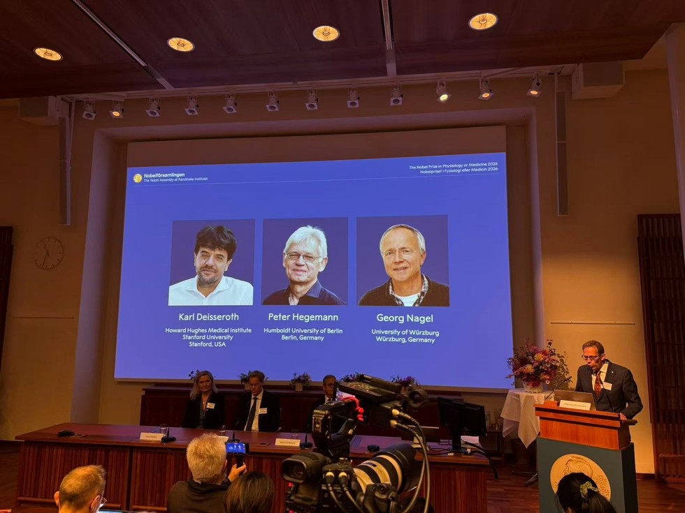 Nobel Prize Awarded for Light-Controlled Ion Channels and Photogenetics