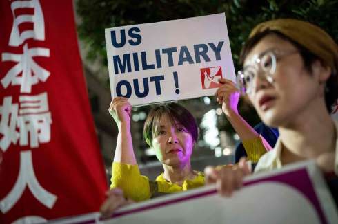 US Marine Suspect Accused Of Murder In Okinawa Prompts Public Outrage