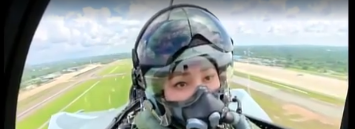 Queen Suthida Flies Fighter Jet in Thailand