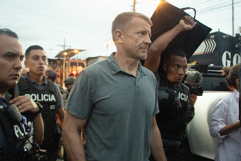 U.S. Private Military Contractor Erik Princes Involvement in Democratic Republic of Congo Conflict