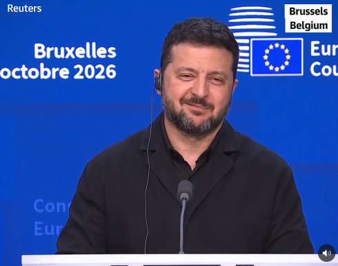 Zelensky Deflects Trumps Scapegoat Claim at Press Conference
