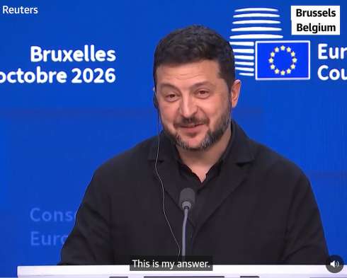 Zelensky Deflects Trumps Scapegoat Claim at Press Conference