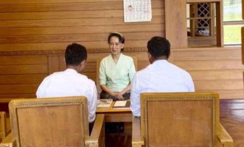 Aung San Suu Kyi Receives Gifts From King Charles III in Myanmar
